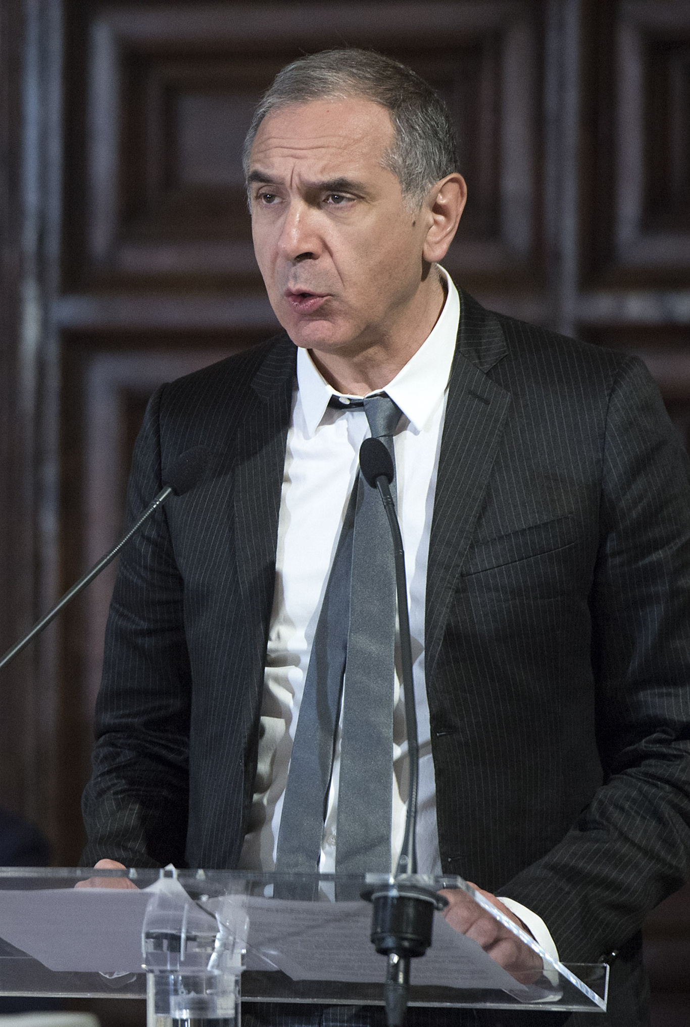 President Carlo Capasa at Giornata della qualità 2015