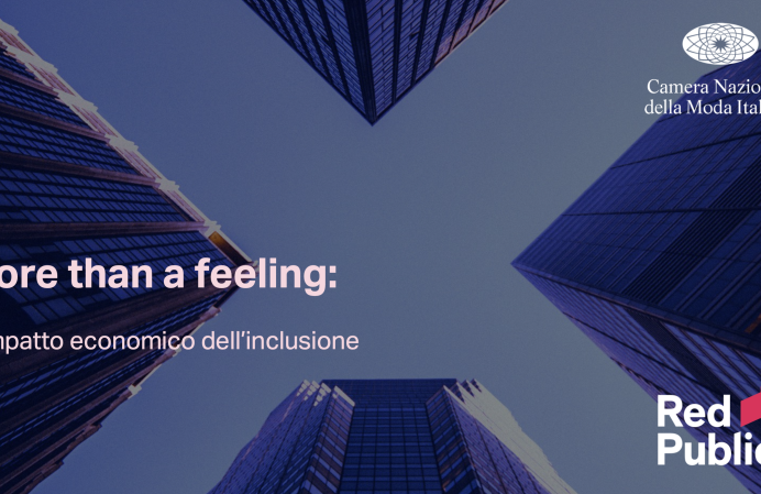 More than a feeling - L'impatto economico dell'inclusione