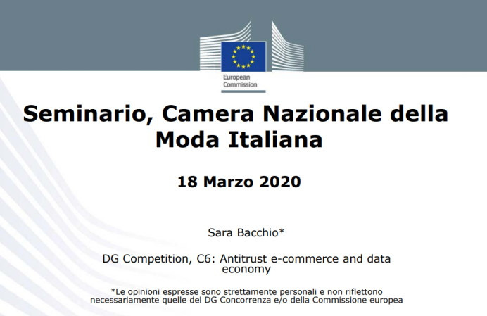 Recenti sviluppi antitrust UE e nazionali rilevanti per il settore della moda