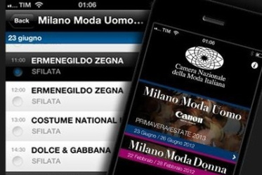 MILANO MODA UOMO LIVE SULL’APP DELLA CNMI