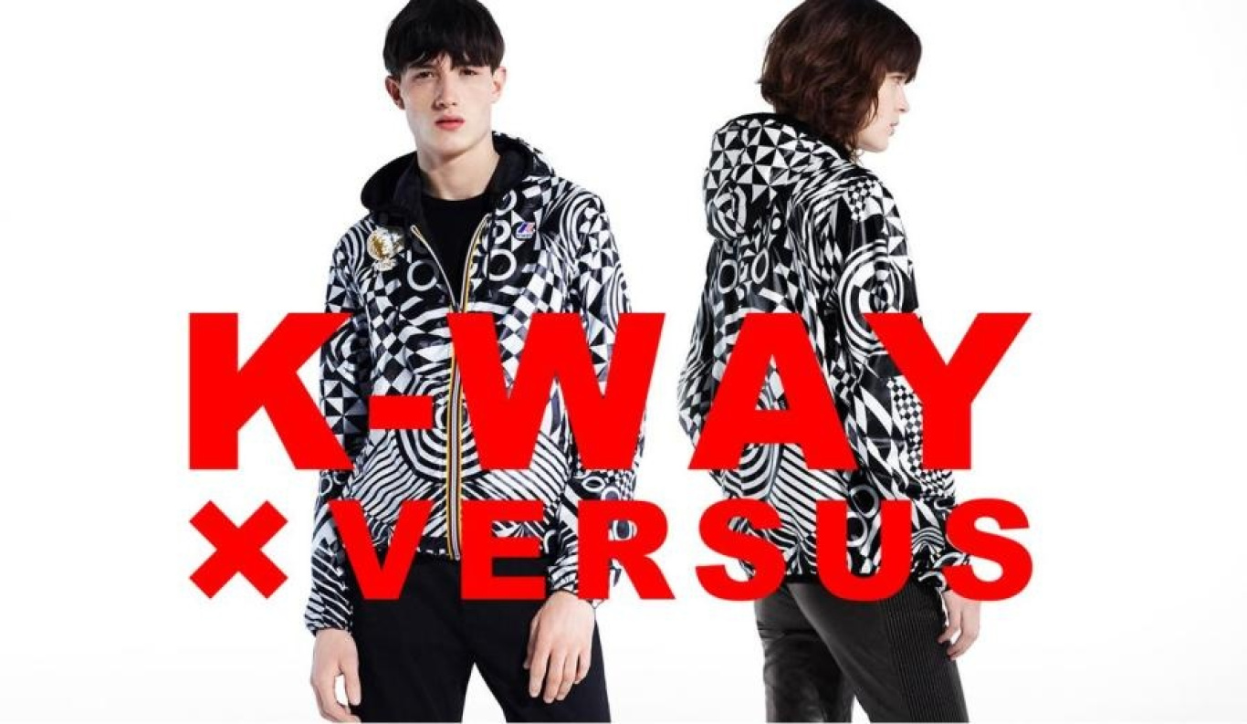 VERSUS VERSACE E K-WAY INSIEME: GLAMOUR STREET STYLE