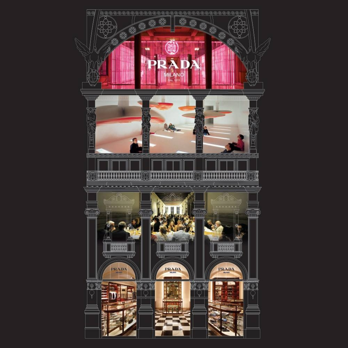 Top 50+ imagen prada galleria vittorio emanuele milano ...