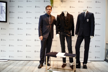 TRUSSARDI VESTE I CAMPIONI DELLA JUVENTUS