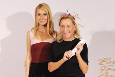 Miuccia Prada International Designer of the Year ai BFA 2013