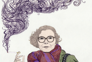 Cervelli alle Sfilate. Renata Molho - Illustrazione di Anna Higgie