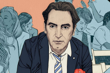 Intervista a Beppe Angiolini - Sugar Arezzo. Illustrazione di Anna Higgie