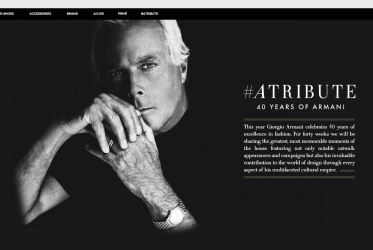 #ATribute, 40 anni di Armani