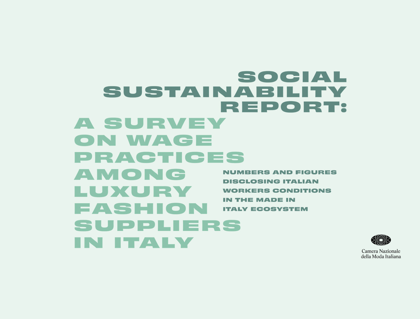 position Ambassade skorsten Social Sustainability Report • Camera Nazionale della Moda Italiana