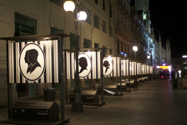 E i designer diventano silhouette