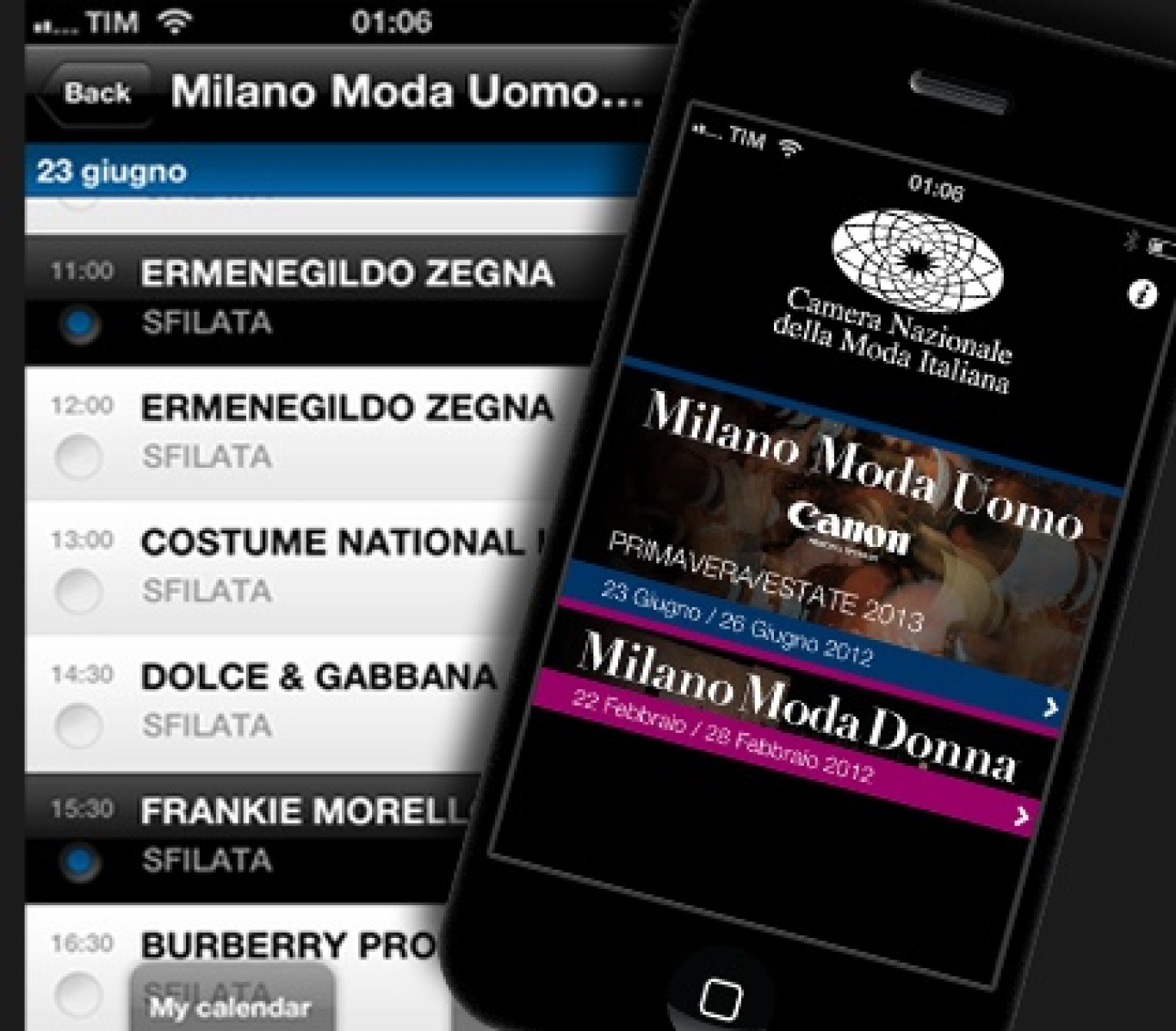 NASCE L’APP DELLA CAMERA NAZIONALE DELLA MODA ITALIANA