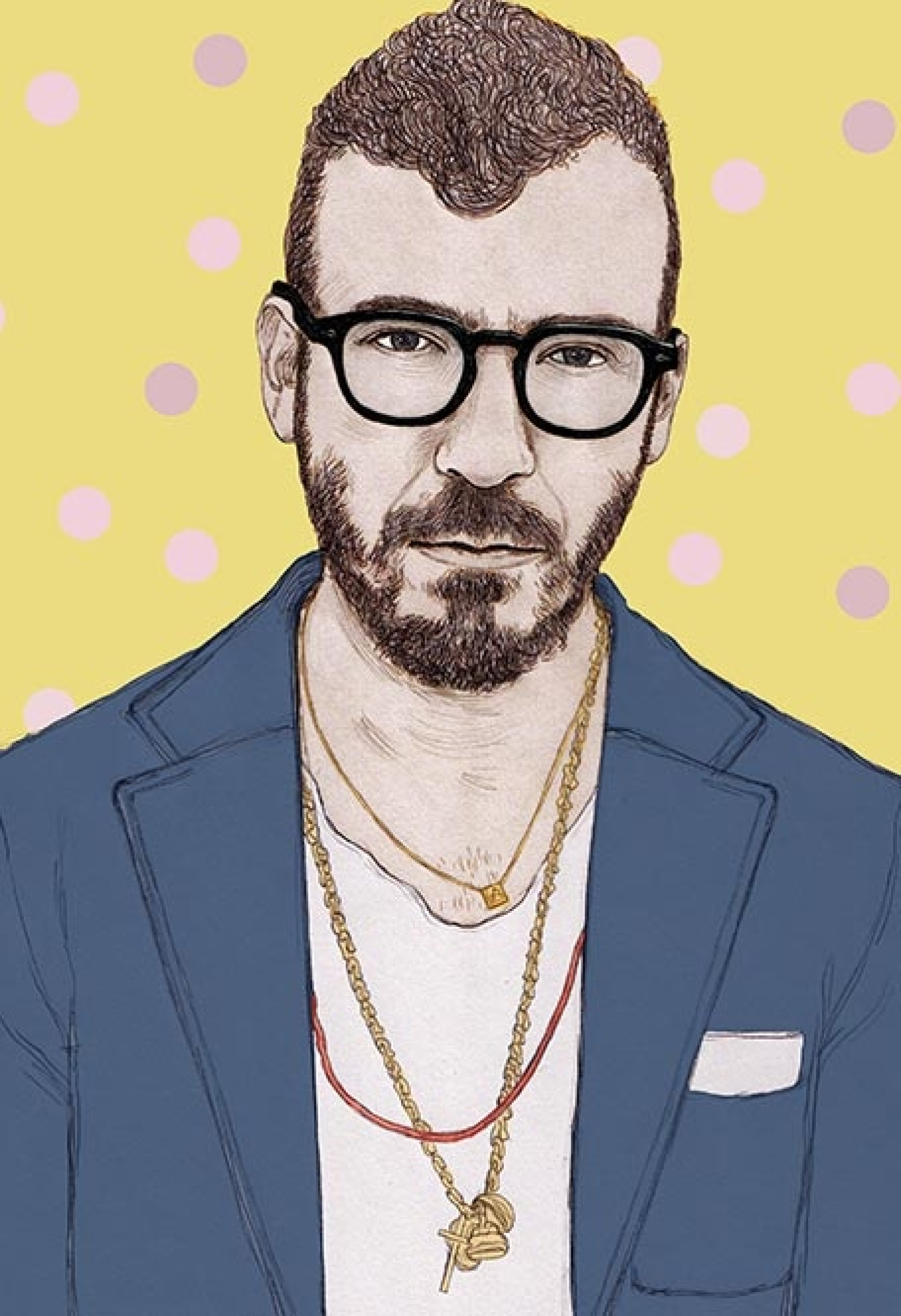 Intervista ad Andrea Pompilio - Illustrazione di Anna Higgie