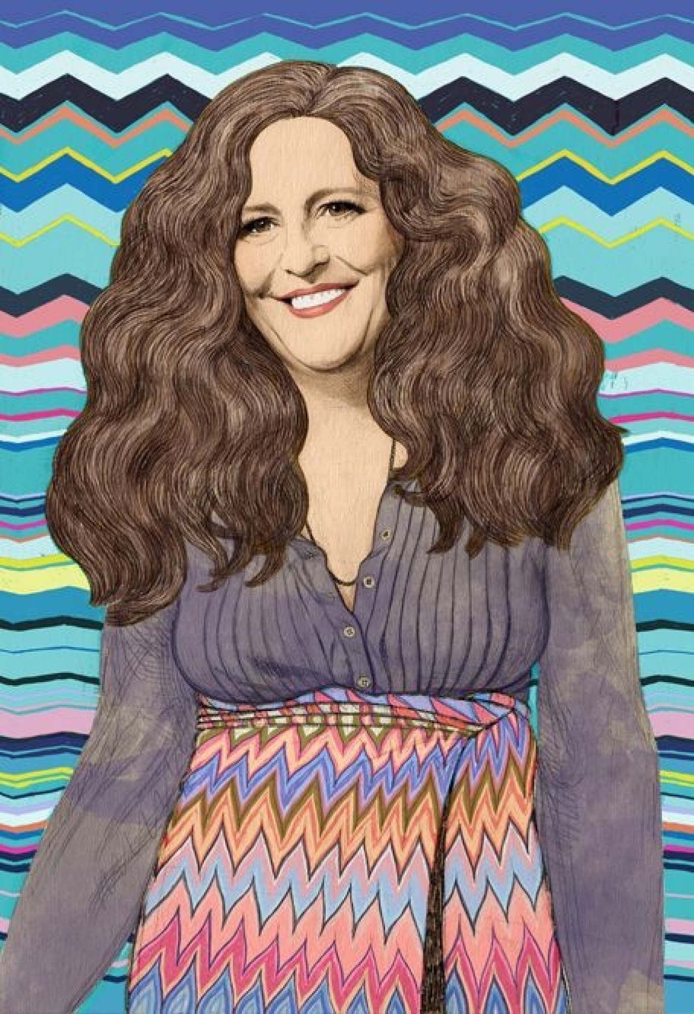 Intervista ad Angela Missoni - Illustrazione di Anna Higgie