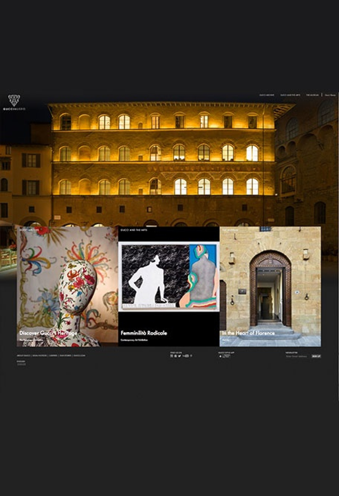 Gucci launches Guccimuseo.com