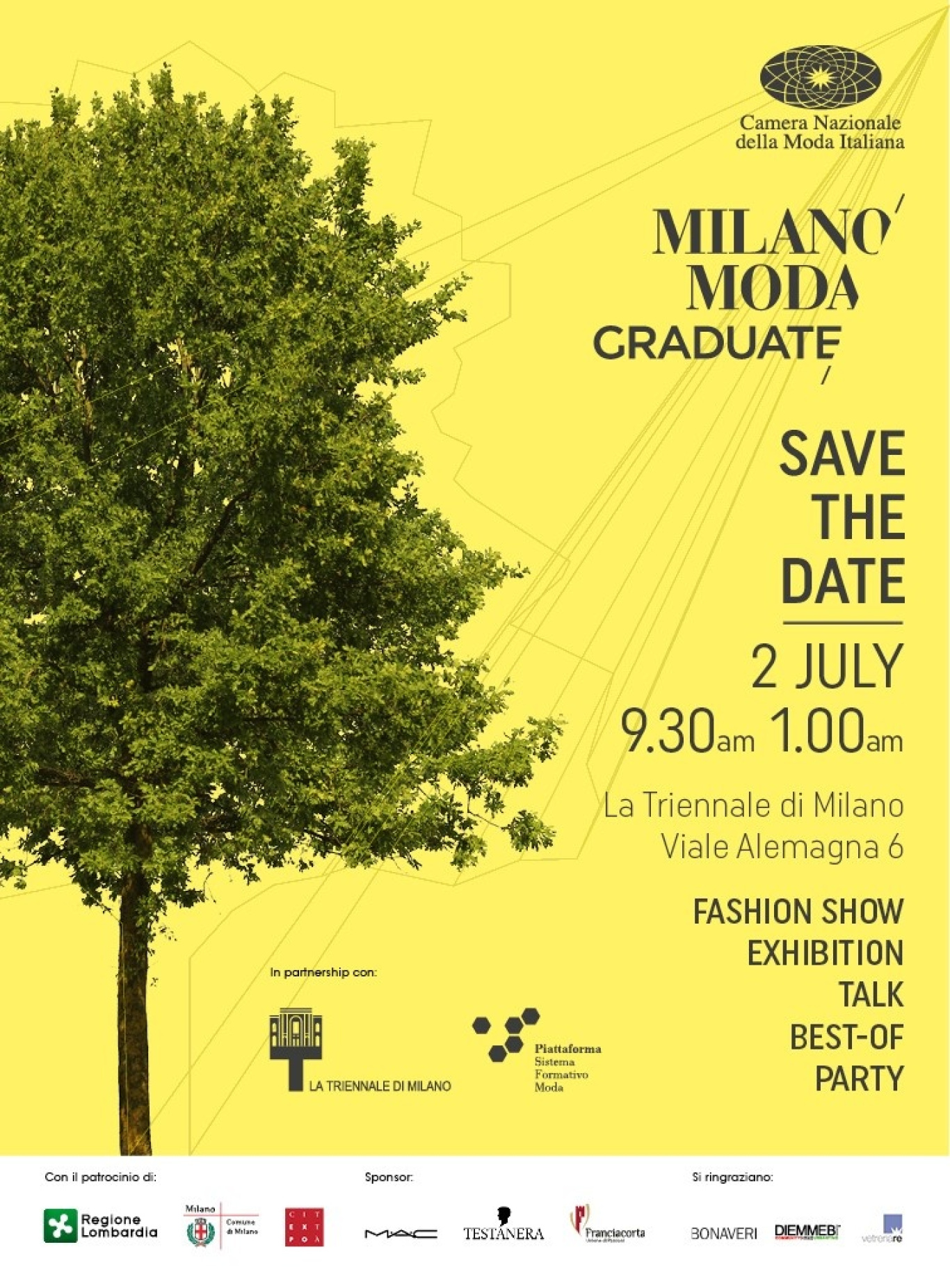 The first Milano Moda Graduate