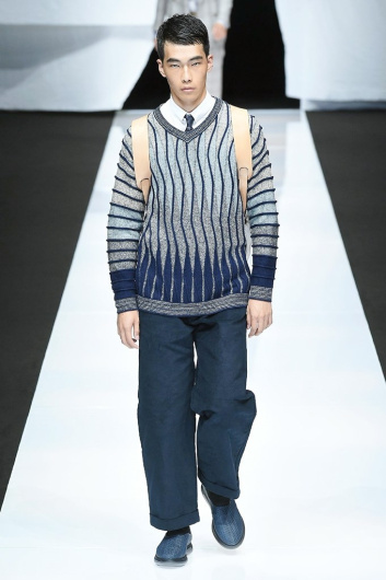 Fotoservizio/SS 2019/MEN/SFILATA/GIORGIO ARMANI/DP2/9