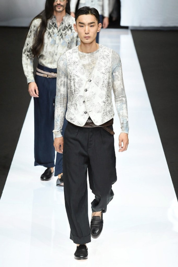 Fotoservizio/SS 2019/MEN/SFILATA/GIORGIO ARMANI/DP2/9
