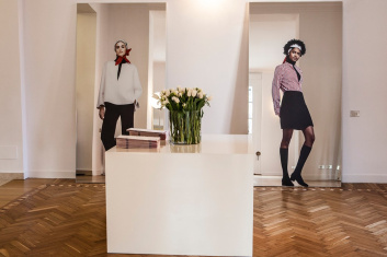 Fotoservizio/FW 19-20/WOMEN/PRESENTAZIONE/MILA SCHÖN/DP2/1