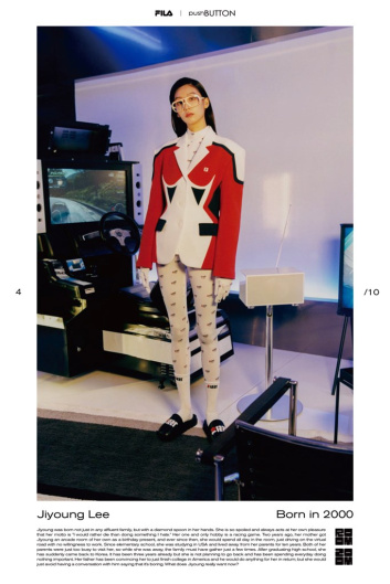 Fotoservizio/FW 21-22/WOMEN/PRESENTAZIONE/PUSH BUTTON FOR FILA KOREA/DP2/12