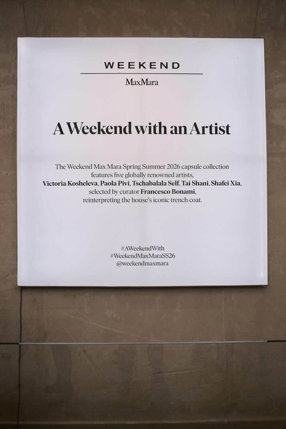 WEEKEND MAX MARA WITH ARTISTS WOMEN SS 2026 - Foto #17